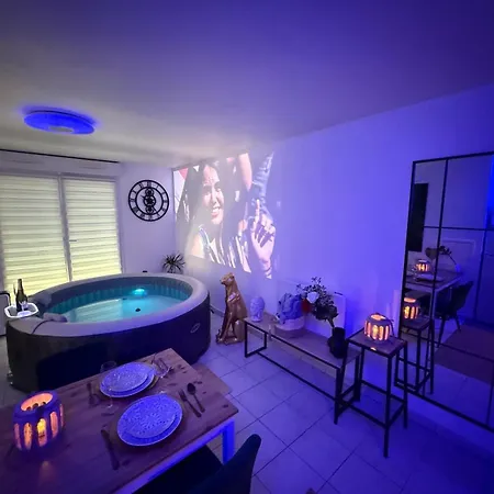 Eden Spa, Bien Etre , Patio De Standing Barbecue - Tv Xl Cinesport, Lit Q-size, Wifi, P-gratuit En 4*