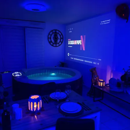 Eden Spa, Bien Etre , Patio De Standing Barbecue - Tv Xl Cinesport, Lit Q-size, Wifi, P-gratuit En Avion