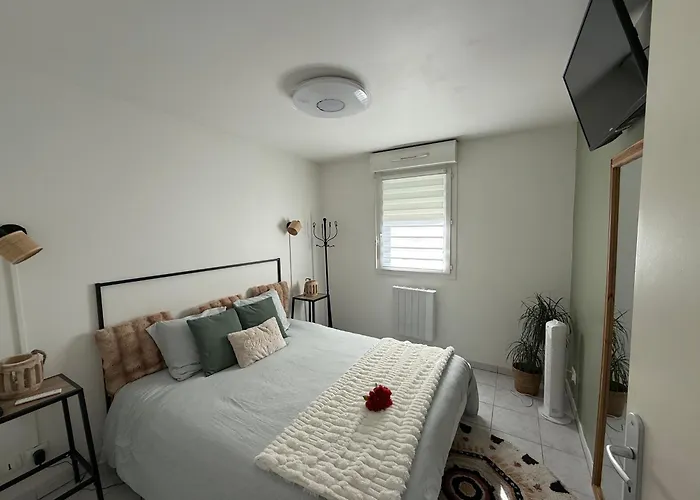 Eden Spa, Bien , Patio De Standing Barbecue - Tv Xl Cinésport, Lit Q-size, Wifi, P-gratuit En Résidence Appart hôtel