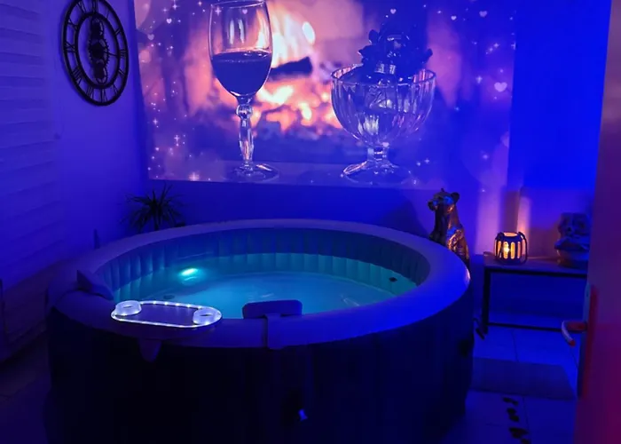 Appart hôtel Eden Spa, Bien , Patio De Standing Barbecue - Tv Xl Cinésport, Lit Q-size, Wifi, P-gratuit En Résidence